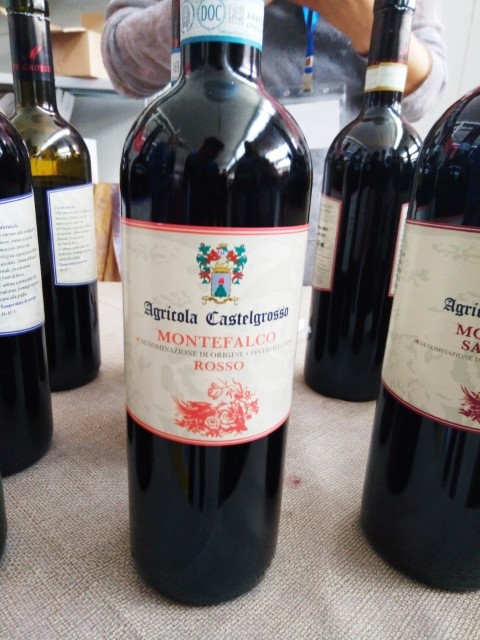 Montefalco Rosso cantina Castelgrosso F.lli Mancini Umbria