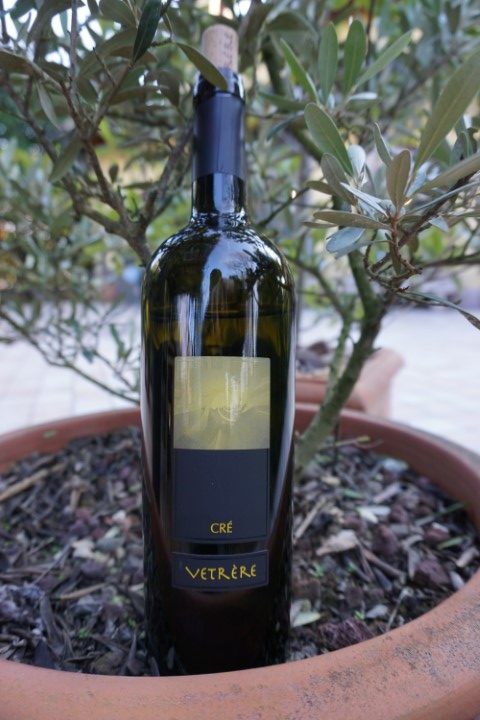 Salento Bianco IGP "Crè" azienda Vetrère vino Minutolo