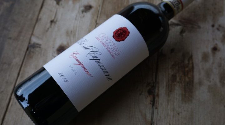 vino rosso Villa di Capezzana 2015 Tenuta di Capezzana