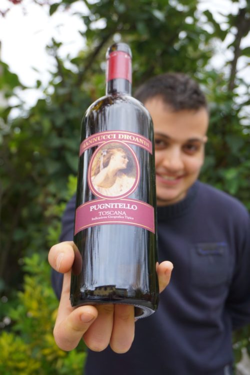 bottiglia vino Pugnitello azienda Mannucci Droandi