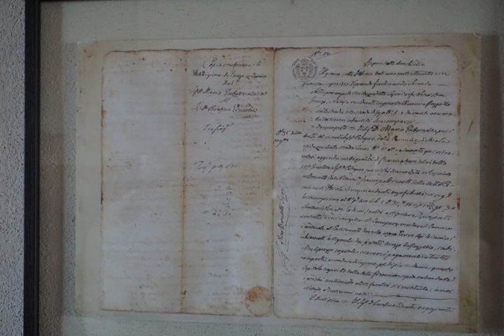 documento storico Federico II Tenuta La Favola
