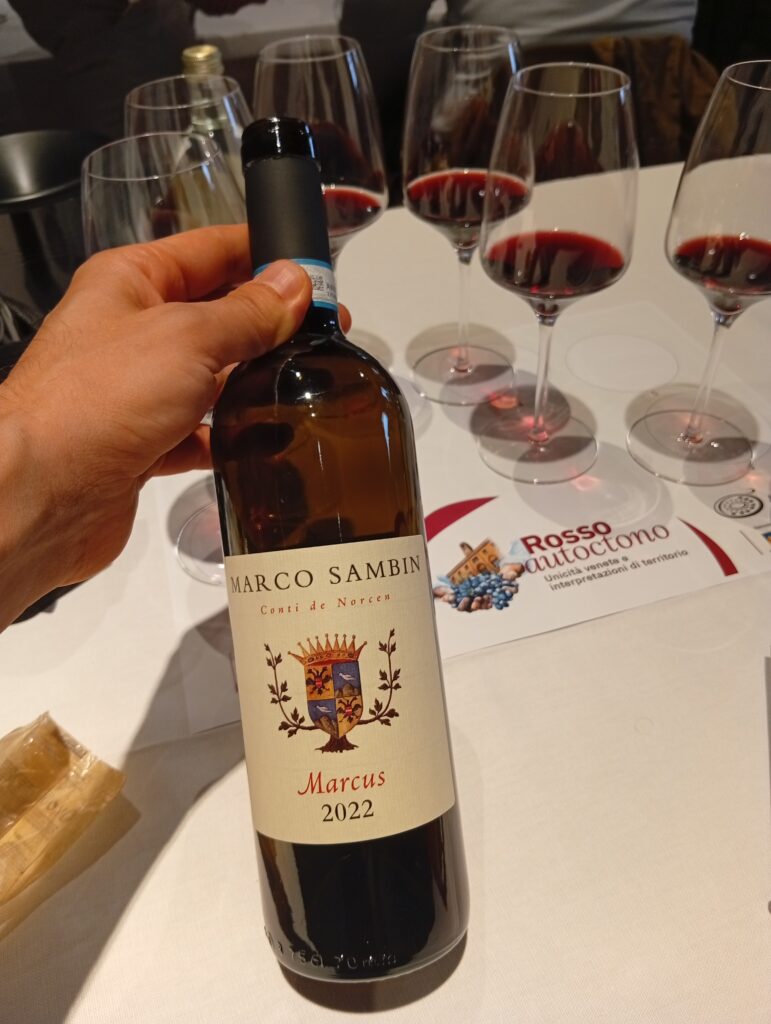 Marcus vino rosso Marco Sambin